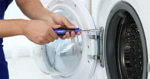 باز نشدن درب لباسشویی