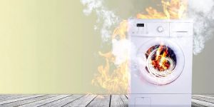 علت بوی سوختگی در ماشین لباسشویی